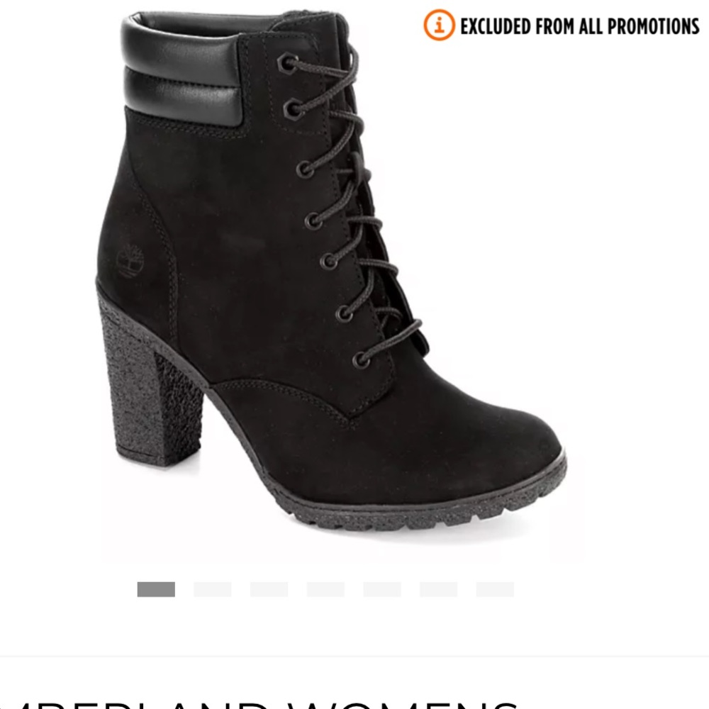 Timberland Women’s Tillston Lace-Up Boot Black